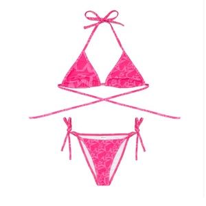 Spiderworldwide PINK FIVE STAR BIKINI SMALL